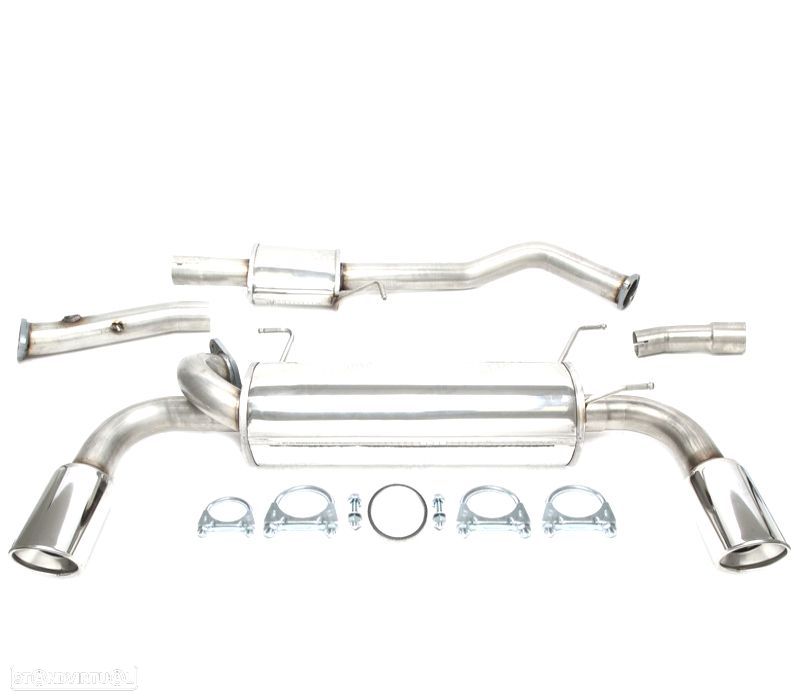 PANELA DE ESCAPE MAZDA MX5 98-05 SAÍDA SIMPLES AMBOS LADOS - 1