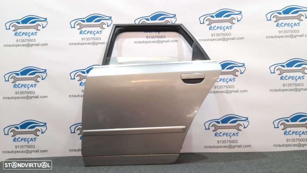 PORTA TRASEIRA TRÁS ESQUERDA AUDI A4 B6 SLINE S-LINE S LINE FECHO ELEVADOR MOTOR PUXADOR VIDRO - 3