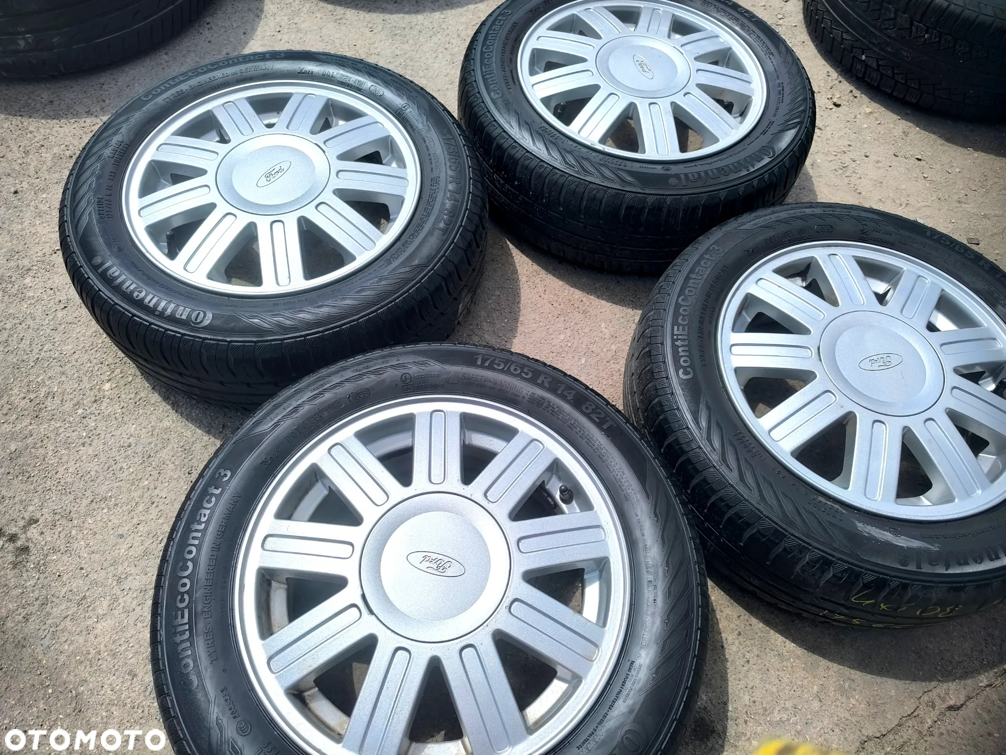 4x108 Felgi Aluminiowe Alufelgi 14 Koła Letnie Lato FORD FIESTA PUMA COURIER KA II 2 KA+ FUSION FOCUS MAZDA 2 4mm Legnica ALU-RAD 175/65 - 4