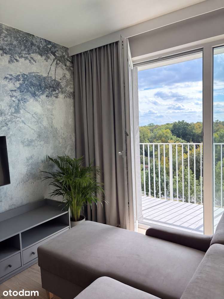 Nowa kawalerka 33 m², pierwszy najem, garaż, balkon, Bródno