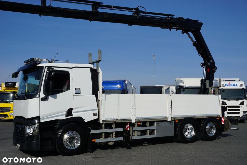 Renault T 380 / 6 X 2 / SKRZYNIOWY + HDS / HIAB 302 E-5 / PILOT / OŚ SKRĘTNA - 21