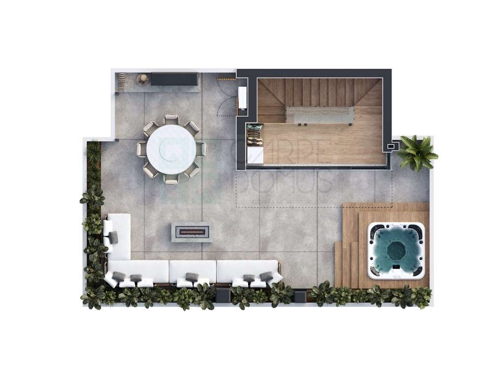 Moradia Geminada Moderna com Piscina e Jacuzzi - Disponível em Agos... - Grande imagem: 4/24