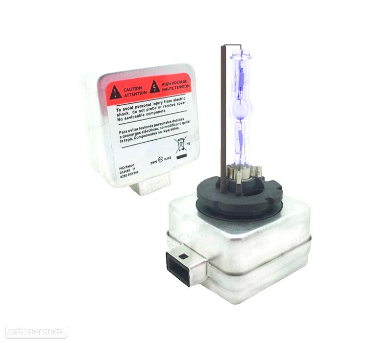 PAR DE LÂMPADAS D1S EXTREME-VISION COR 6000K - 1