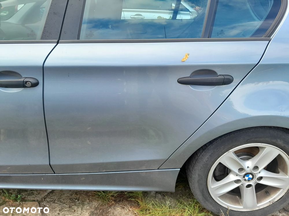 Drzwi tylne lewe BMW 1 E87 A18/7 QUARZBLAU - 2