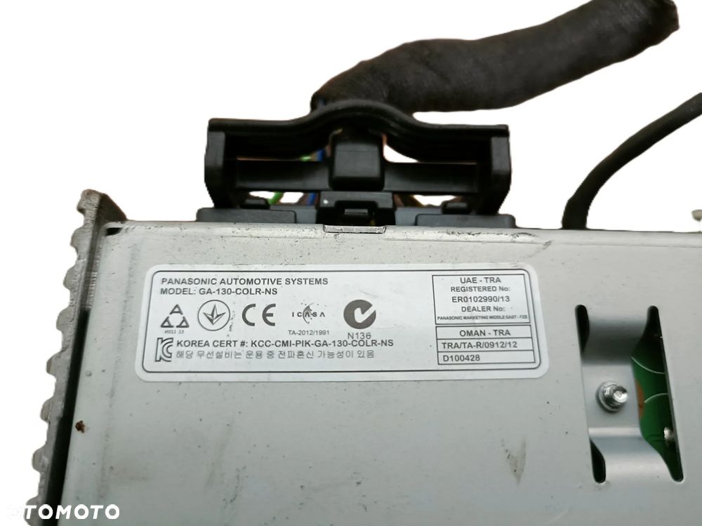 OPEL MERIVA B 10-17 1,4 TB radioodtwarzacz radioodbiornik radio 23440100 * - 4