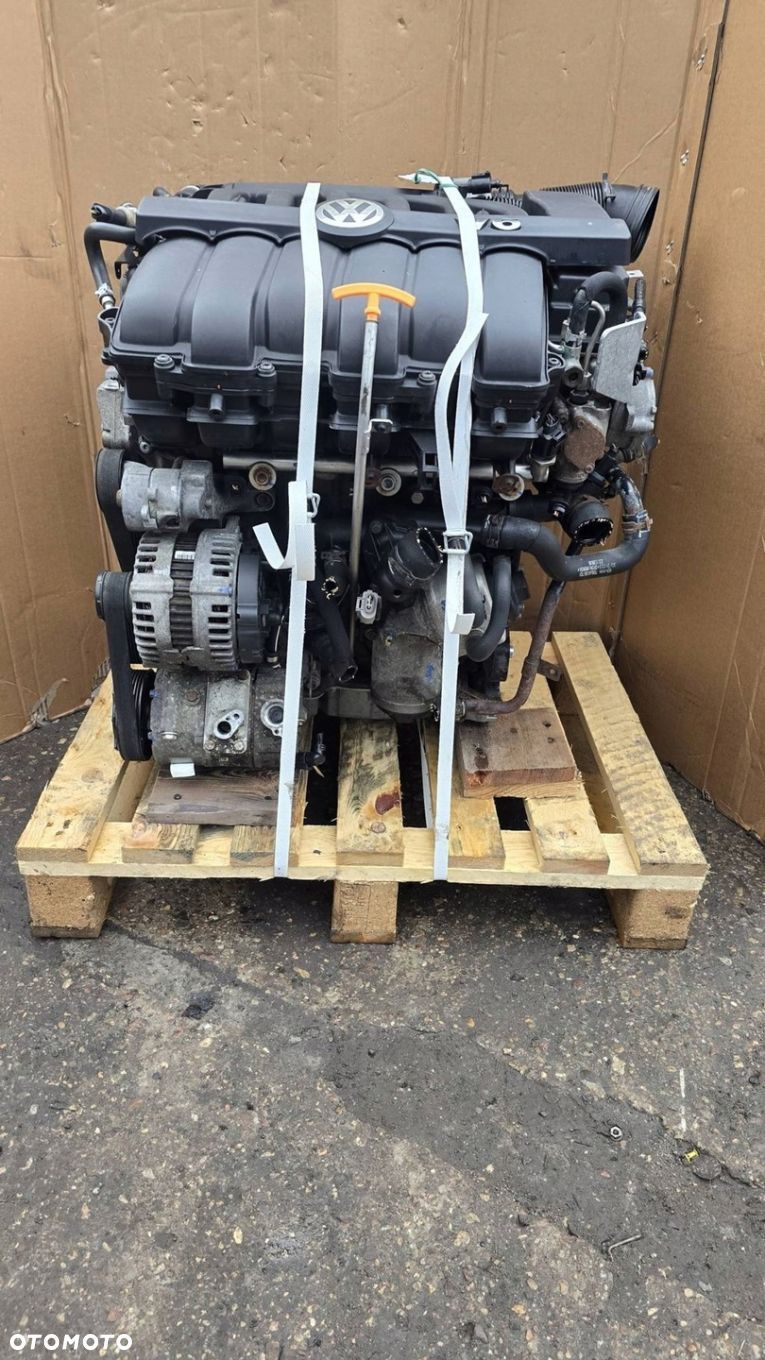 SILNIK KOMPLETNY 3.6 VR6 R36 BWS GOLF PASSAT NR MAG 7086D - 1