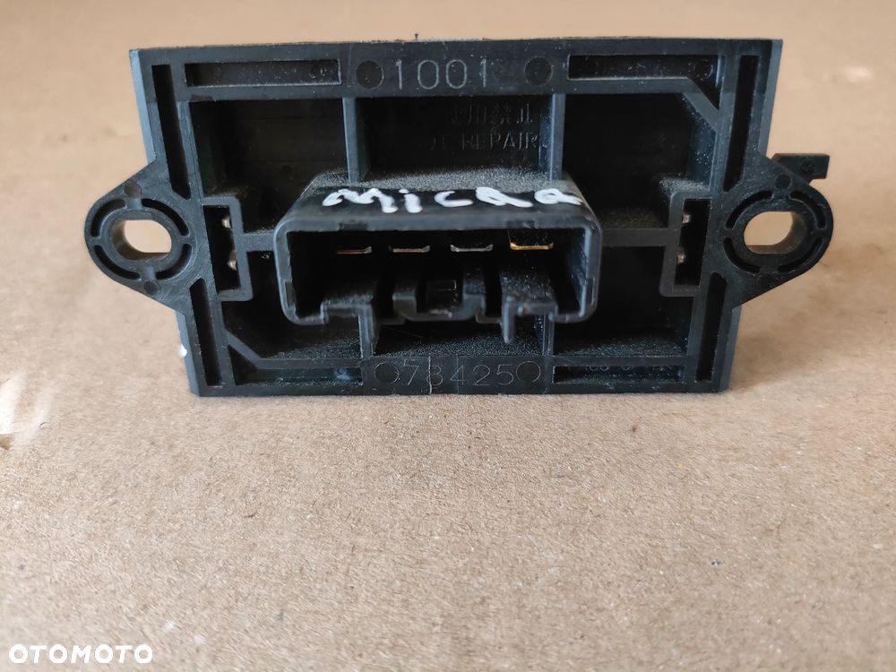 Nissan Micra k12 lift 1.2 REZYSTOR DMUCHAWY - 3