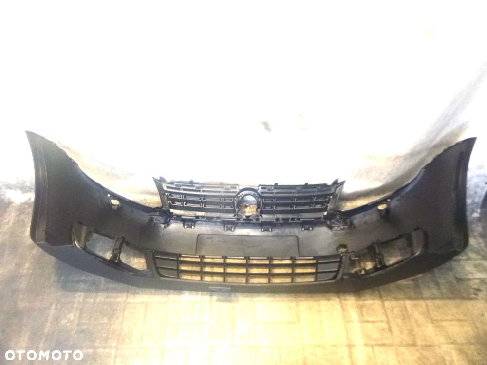 volkswagen caddy 10r- zderzak przód na spryski nowy - 2