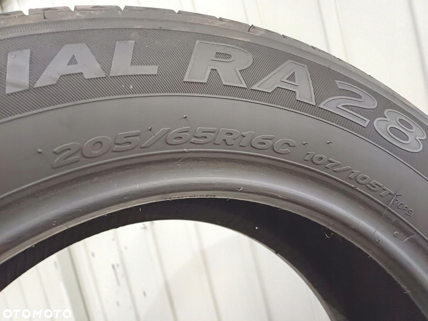 205/65r16c hankook 2015 opona letnia 6,5mm 6538 - 7