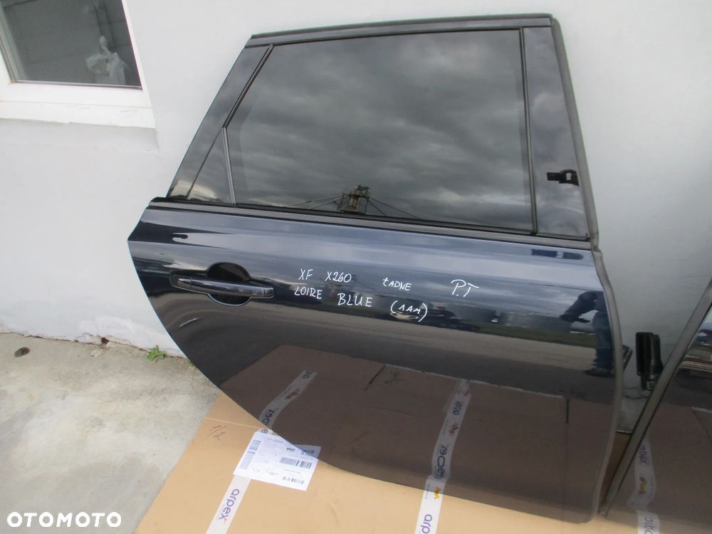 JAGUAR XF X260 DRZWI LEWE PRAWE PRZÓD TYŁ SPORTBRAKE KOMBI LOIRE BLUE 1AM - 5