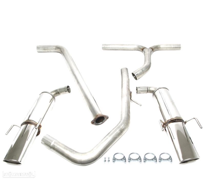 PANELA DE ESCAPE OPEL INSIGNIA 08-13 SIMPLES AÇO - 1