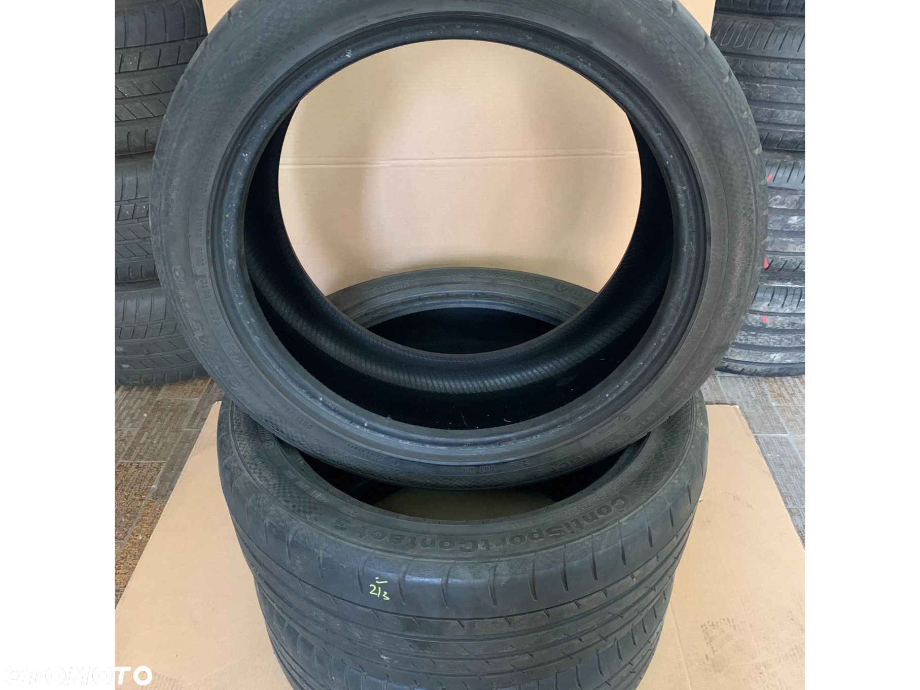 OPONY LETNIE CONTINENTAL CONTISPORTCONTACT 3 225/45R18 95W 2 SZTUKI - 1