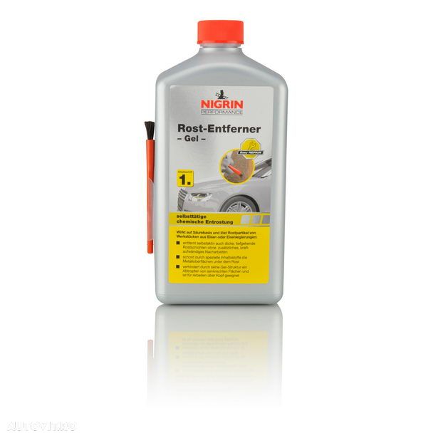 Solutie gel indepartat rugina Negrin NIGRIN Rost-Entferner Gel 1L - 1
