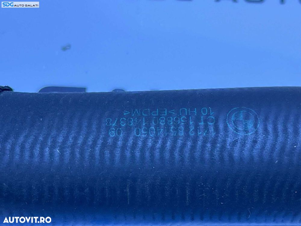Furtun Conducta Radiator Apa Antigel BMW Seria 3 F30 F31 316 318 320 325 2.0 D B47 2010 - 2019 Cod 8510012 8514050 1712851405009 - 4