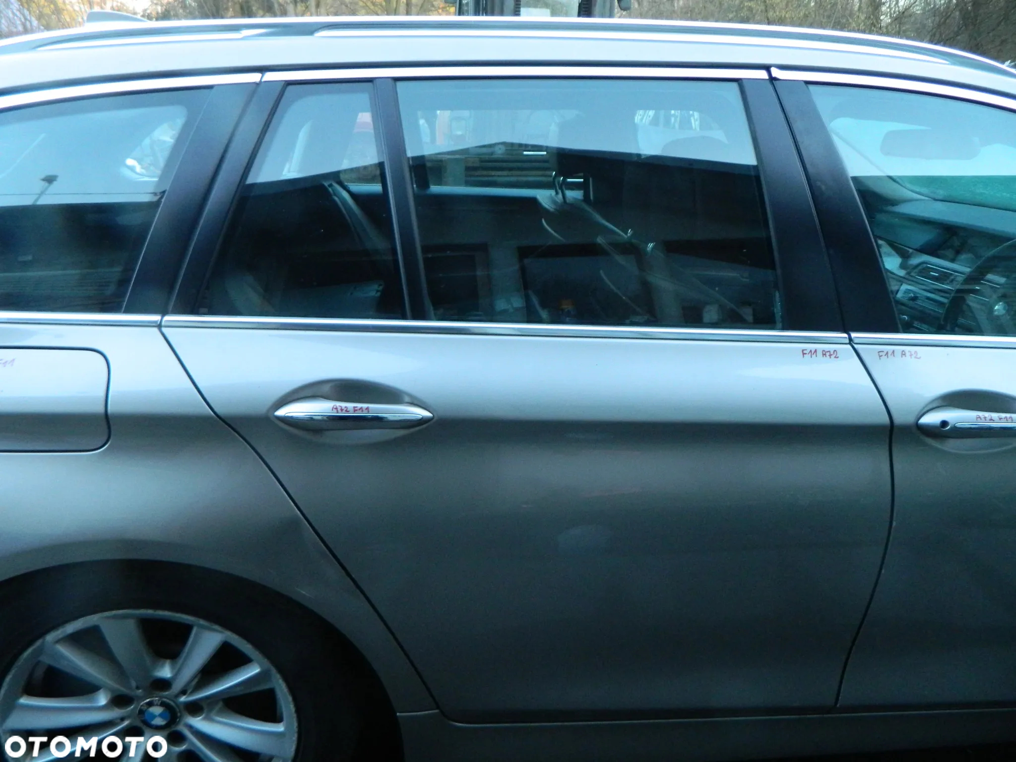 BMW F11 TOURING A72 KASCHMIRSILBER NA CZĘŚCI - 34