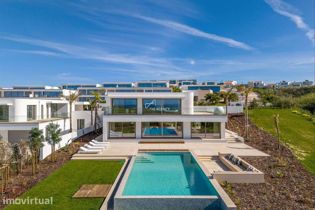 Villa de Luxo à beira-mar com Piscina Infinita e 5 suítes - Peralta Be - Grande imagem: 2/54