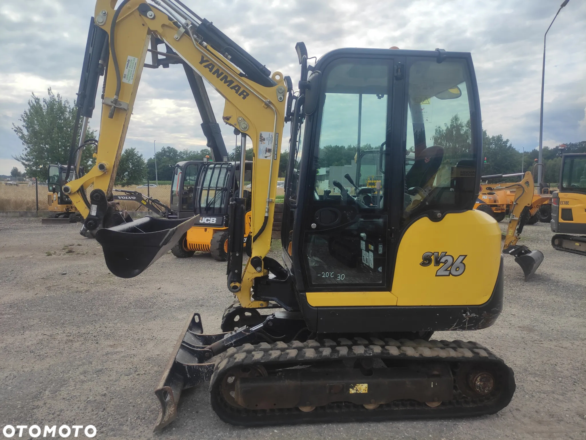 Yanmar SV 26 Volvo ECR 25D , Hydrauliczne szybkozłącze 2020r 2000mtg - 2