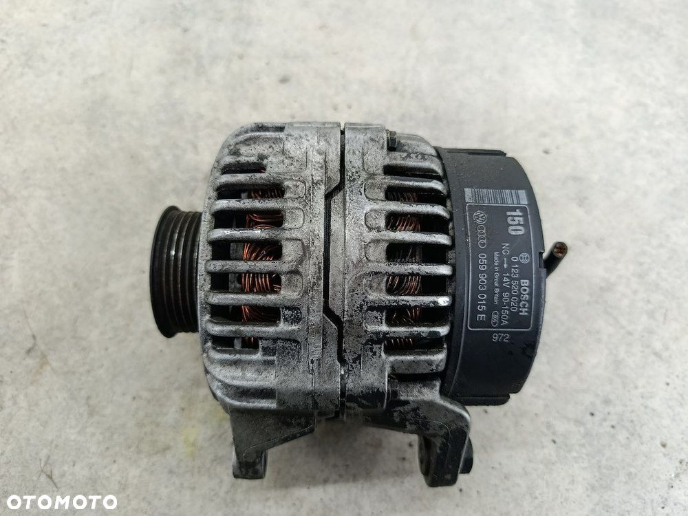 ALTERNATOR AUDI A8 D2 059903015E 0123520020  BOSCH 2.5 TDI - 1