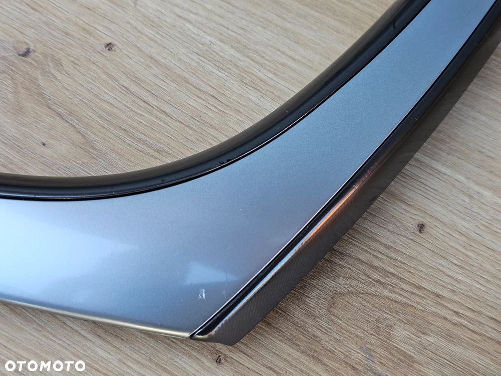 DEKORY DRZWI LISTWY RĄCZKI LEWY PRAWY PRZÓD OPEL ASTRA J SREBRO CARBON - 5