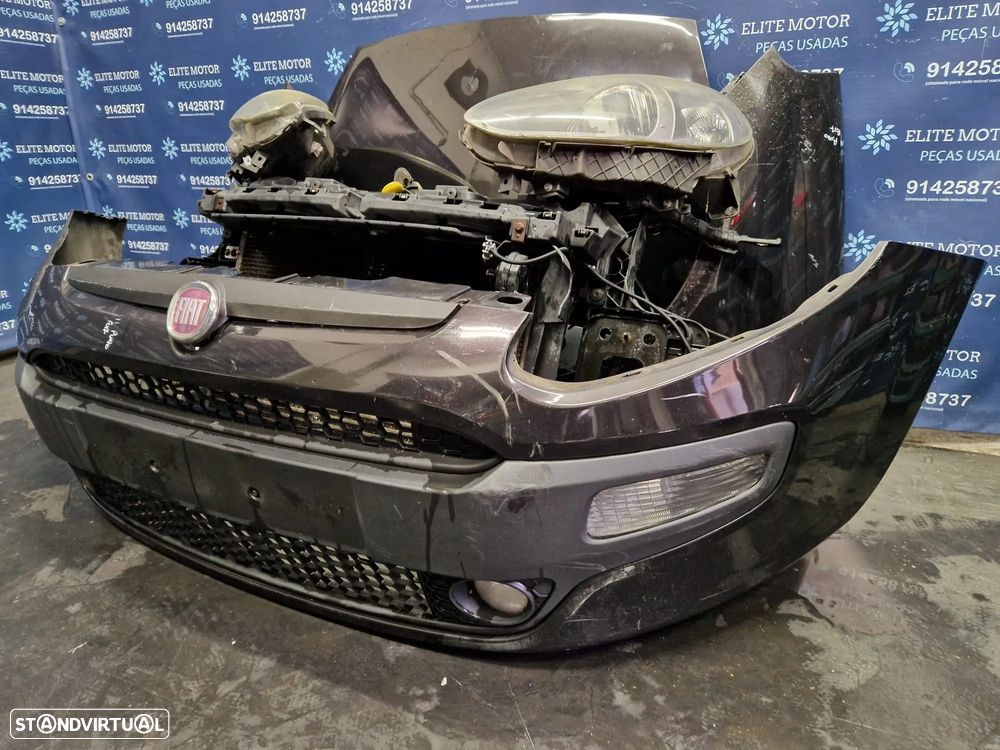 Frente completa usada FIAT PUNTO EVO capot parachoques oticas guardalamas - 5