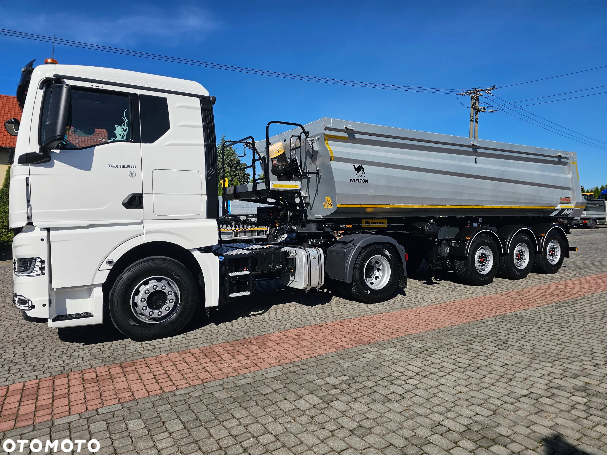 MAN TGX 18.510 HYDRAULIKA+WIELTON 28m ZESTAW JAK NOWY! - 2