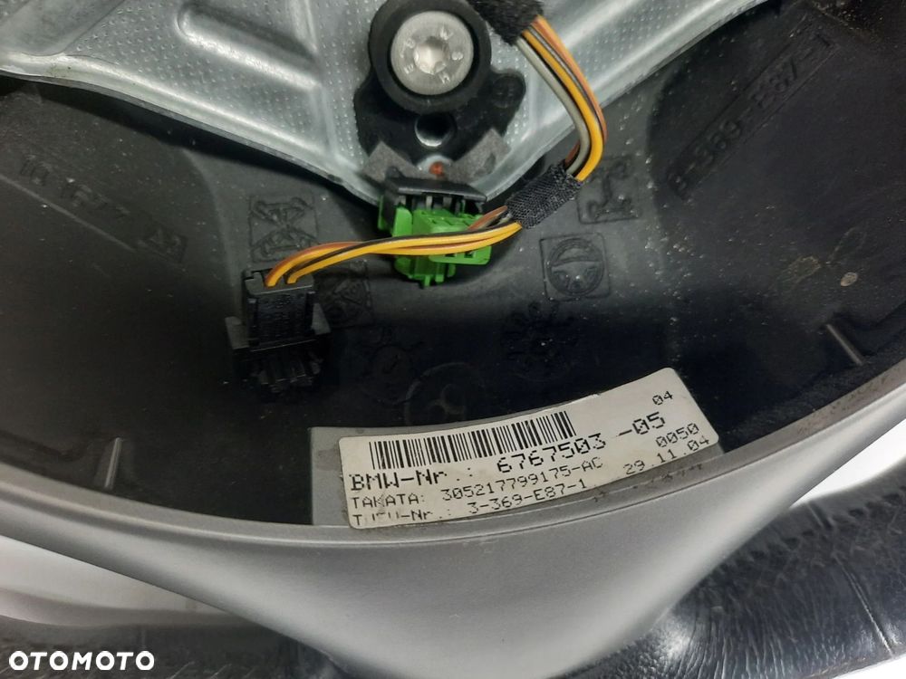 KIEROWNICA BMW 1 E87 E81 3 E90 6767503 - 6