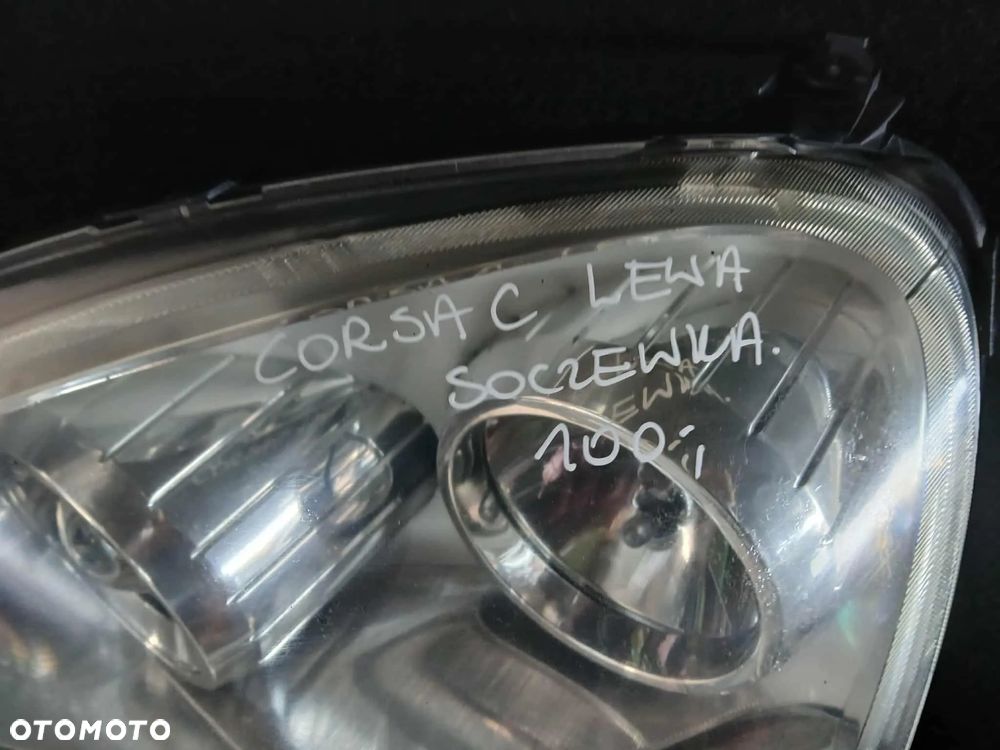 Opel Corsa C Lampa przednia lewa soczewka - 3