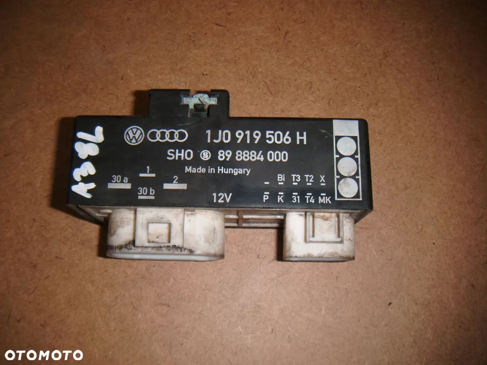 audi a3 8l przekaźnik- sterownik wentylatorów 1j0919506h - 1