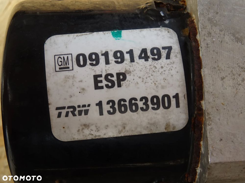 POMPA STEROWNIK ABS + ESP + TC OPEL VECTRA C GTS SIGNUM 54084711A 54084636H 54084696A 2,2D 2,0T 3,2 V6 3,0 1,9 przycisk - 24