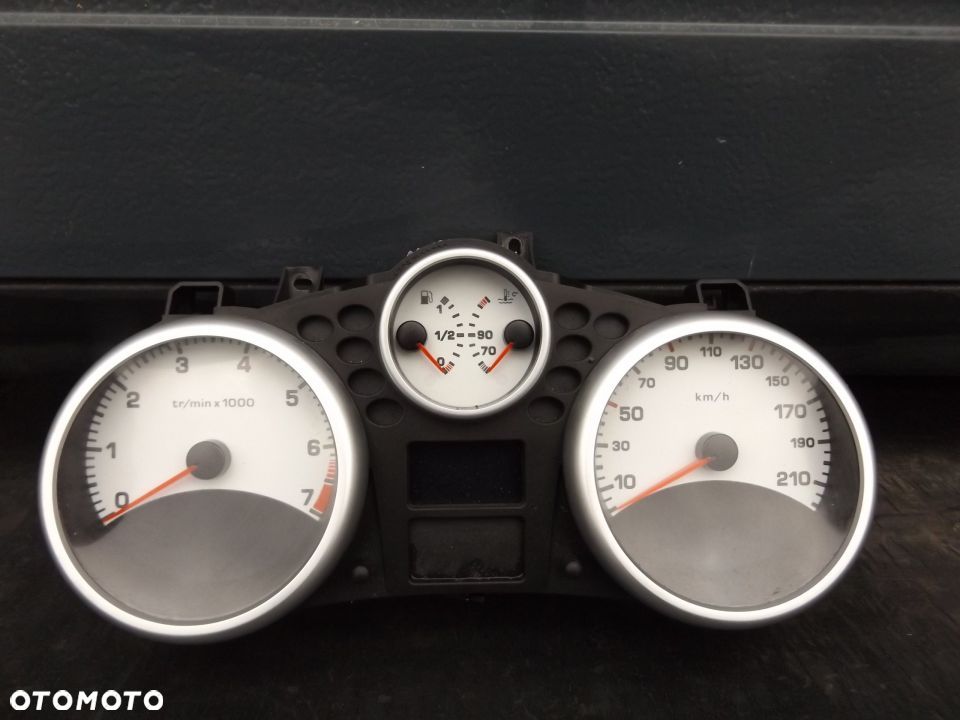 LICZNIK ZEGAR PEUGEOT 207 1.4 8V BENZYNA 06-12