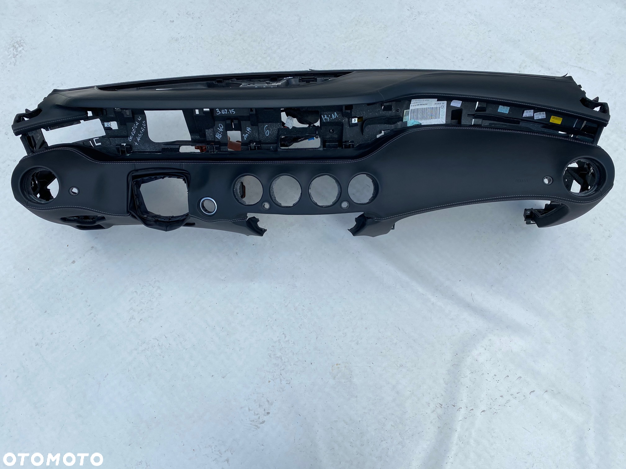 MERCEDES S W217 W222 DESKA KONSOLA KOKPIT PULPIT PÓŁKA PARAPET PODUSZKI AIRBAG PASY PAS KURTYNA FOTELA FOTEL  Raz2 - 13