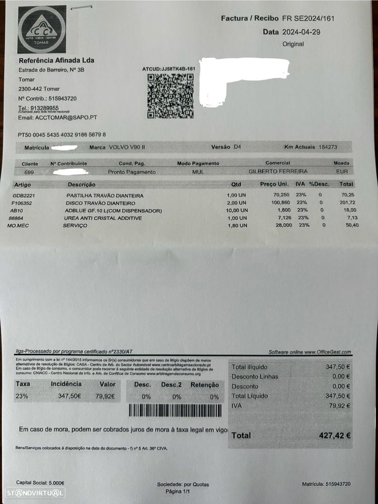 Volvo V90 2.0 D4 Inscription Geartronic - 45