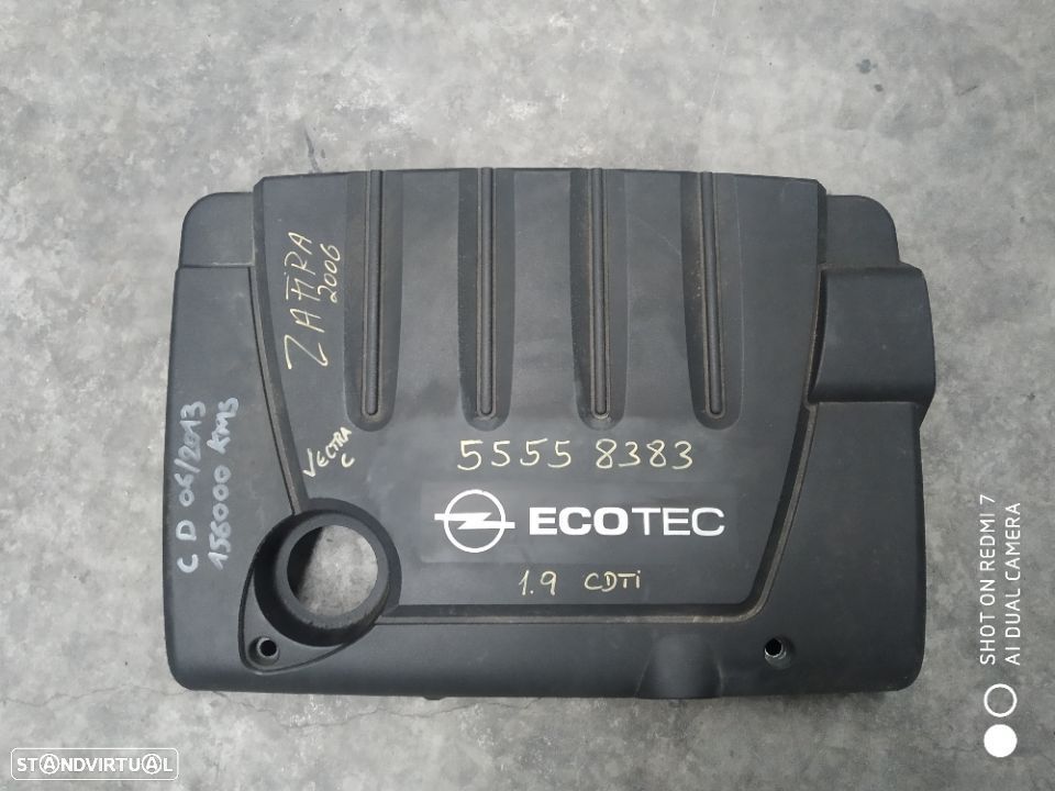 Tampa Motor Opel Zafira / vectra C 2006 1.9cdti 55558383 - 1