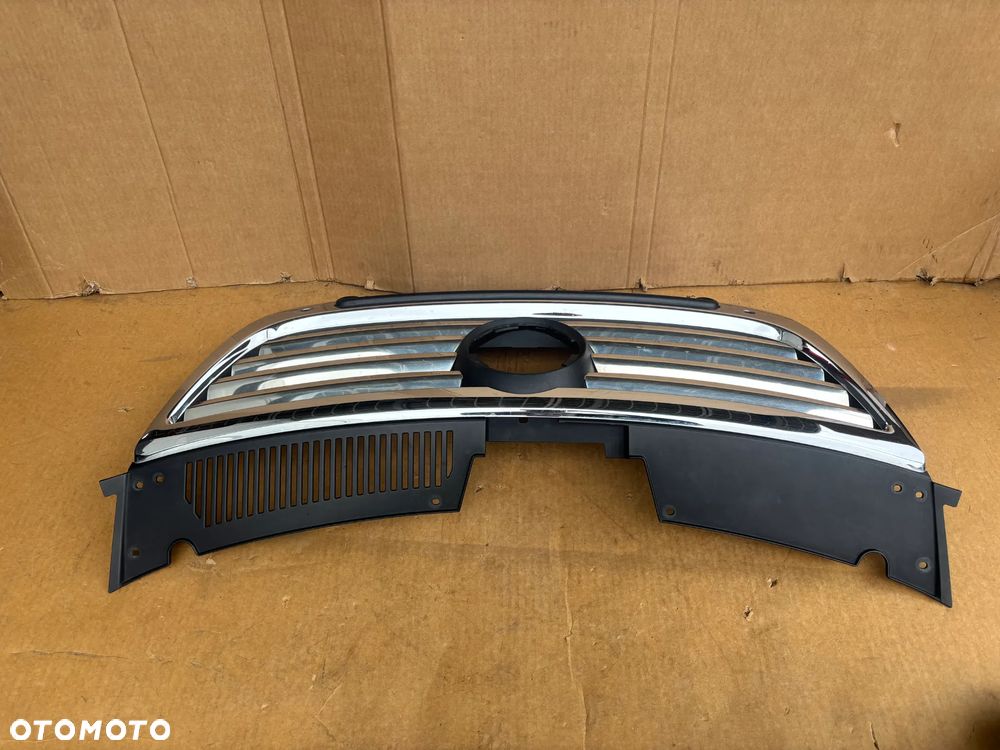 Oryginalny Grill Atrapa Zderzaka Przedniego Vw Passat B6 Chrom 3C0853651D 3C0853651F Pod Czujniki Parkowania Pdc Przód - 7