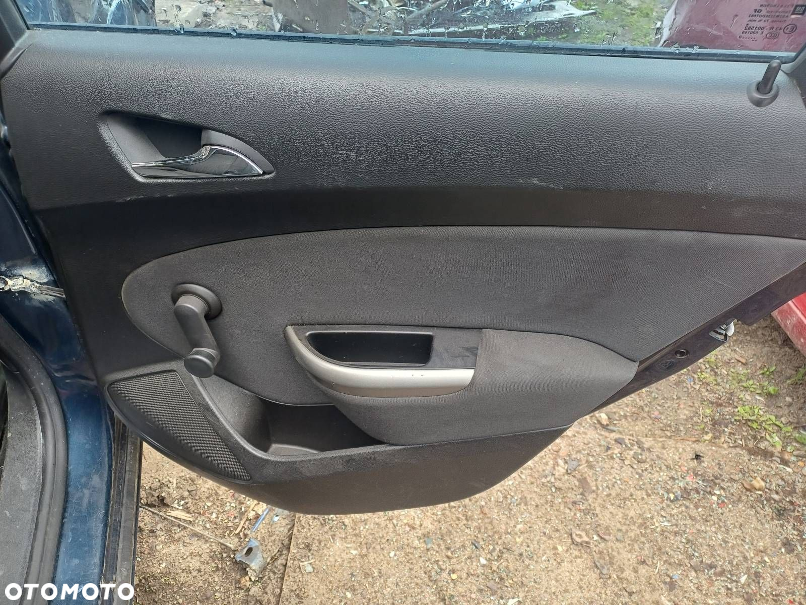FOTELE KOMPLET LEWY PRAWY KANAPA TYŁ + BOCZKI OPEL ASTRA J HB 5D - 5