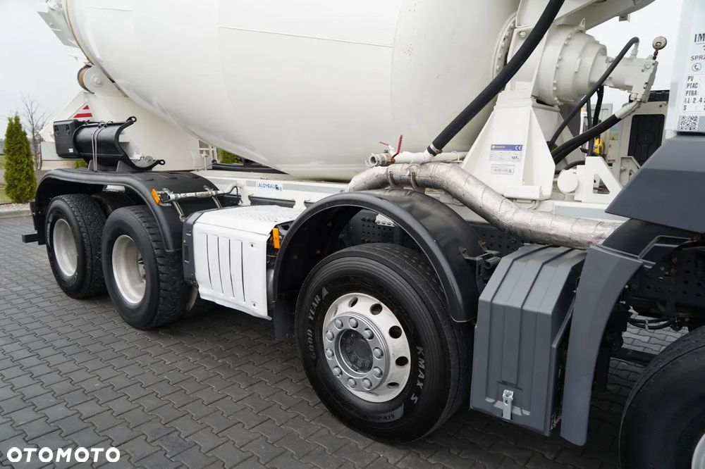 Mercedes-Benz AROCS 3240 / GRUSZKA 9M3 / 8x4 / BETONOMIESZARKA / AUTOMAT /  ALUFELGI / - 13