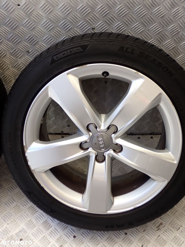 KOŁA FELGI ALUMINIOWE AUDI A6 C7  8JX18  ET 39  5X112  4G0601025D  Z OPONAMI ALL SEASON TRISTAR  245/45/18 - 11