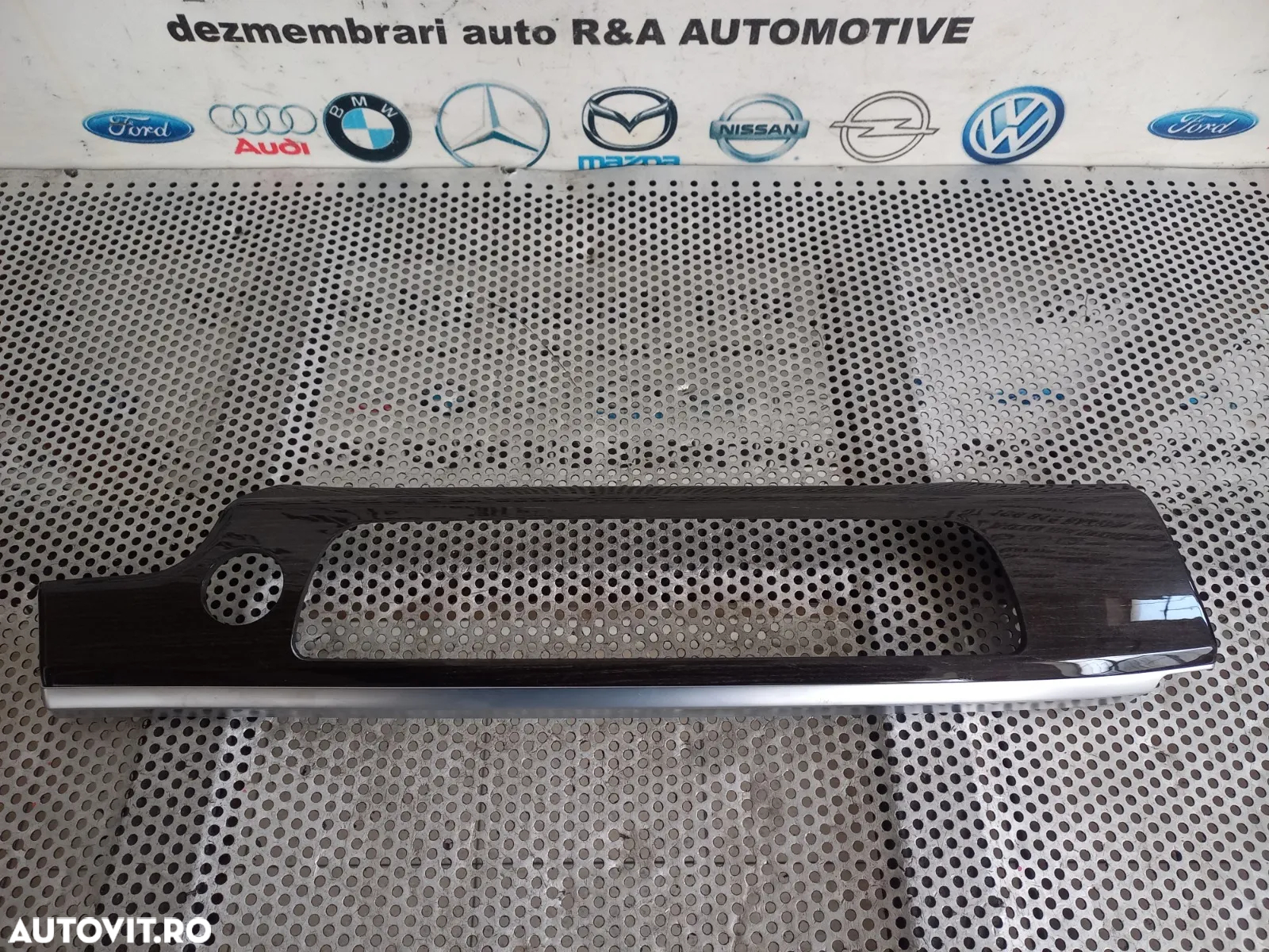 Ornament Trim Bord Lemn Mahon Bmw Seria 7 F01 F02 F03 F04 Volan Stanga Dezmembrez Bmw F01 F02 - 3