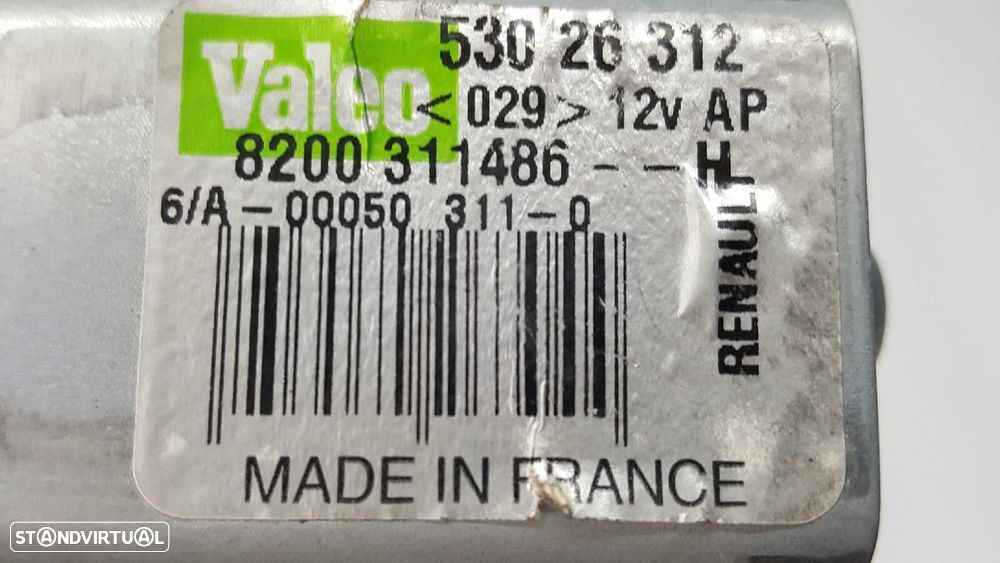 MOTOR LIMPA-VIDROS TRASEIRO RENAULT CLIO III EXCEPTION - 2