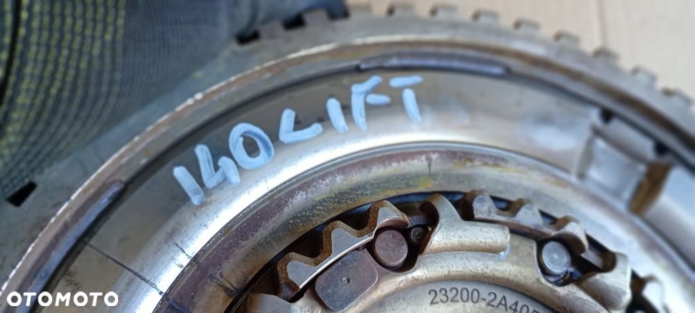 Koło dwumasowe dwumasa sprzęgło Hyundai i40 Lift 1.7 CRDI 23200-2A405 - 8