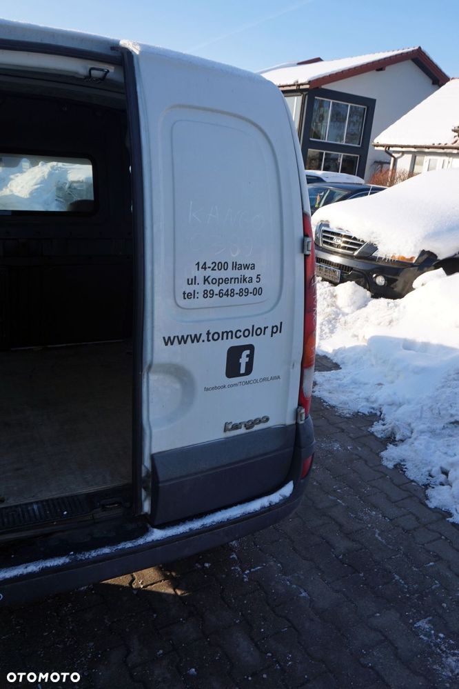 DRZWI TYLNE SKRZYDŁOWE PRAWE KANGOO I PH2 LIFT O389  RENAULT 2003-2008 - 2