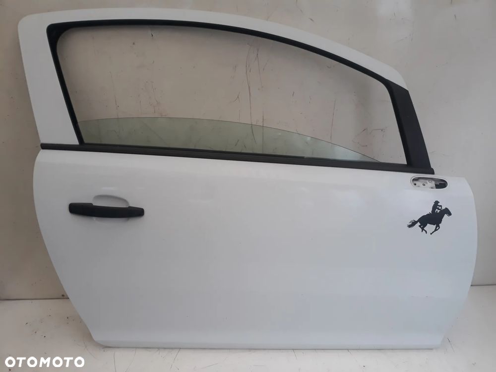 DRZWI PRAWY PRZÓD OPEL CORSA D 2010r  HB 3D  KOLOR: Z474 - 1
