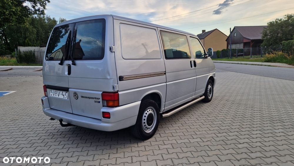 Volkswagen TRANSPORTER T4 Elektryka Tempomat Dubel Kabina Brygadówka Rury Hak - 5