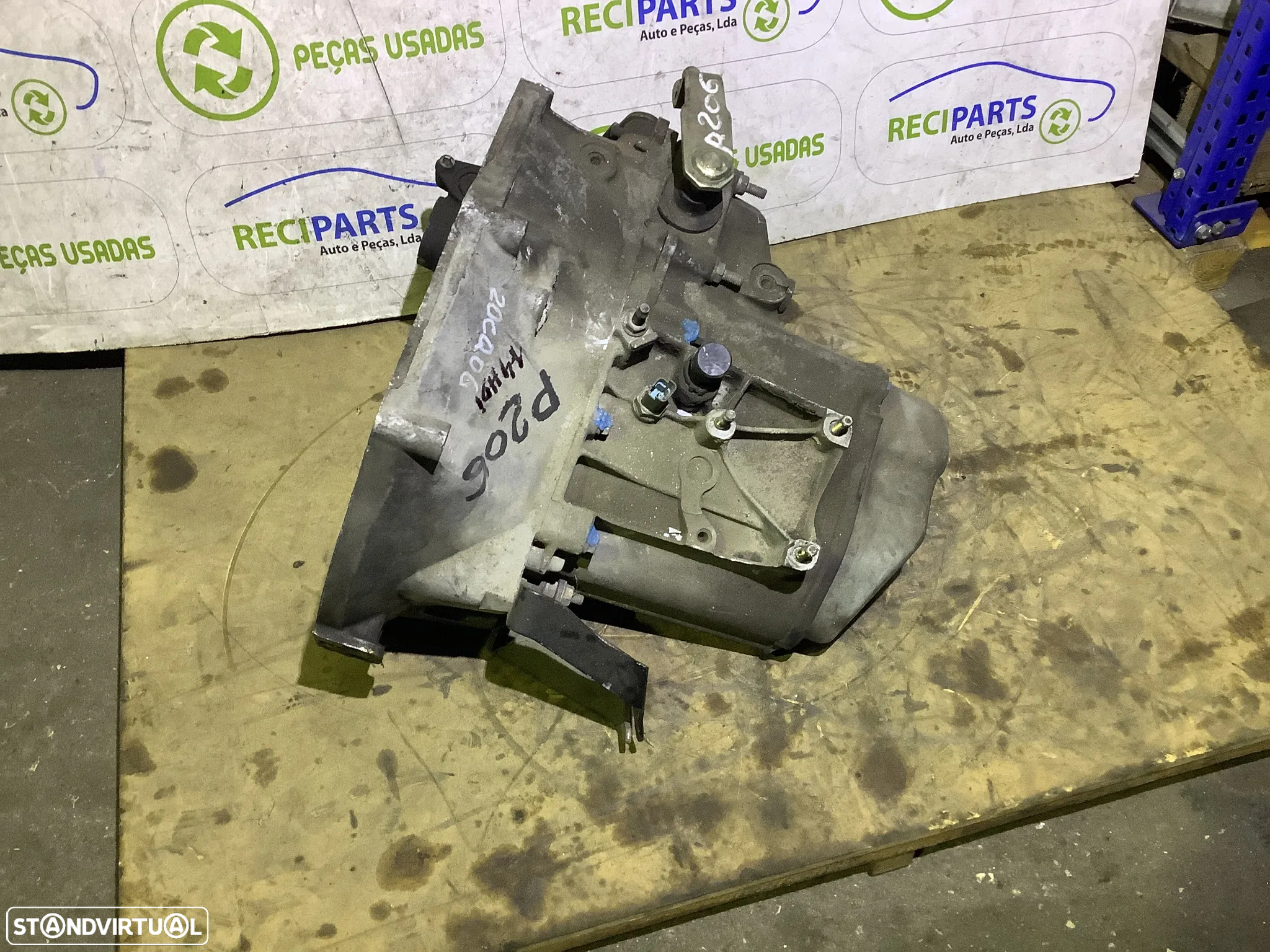 Caixa de velocidades Peugeot 206 1.4 HDi - 3