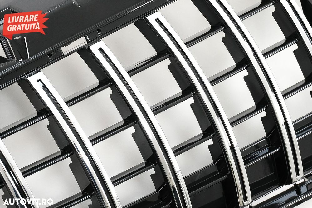 Grila Centrala Mercedes SLC-Class R172 Facelift (2016-2019) GT-R Panamericana Desi- livrare gratuita - 6