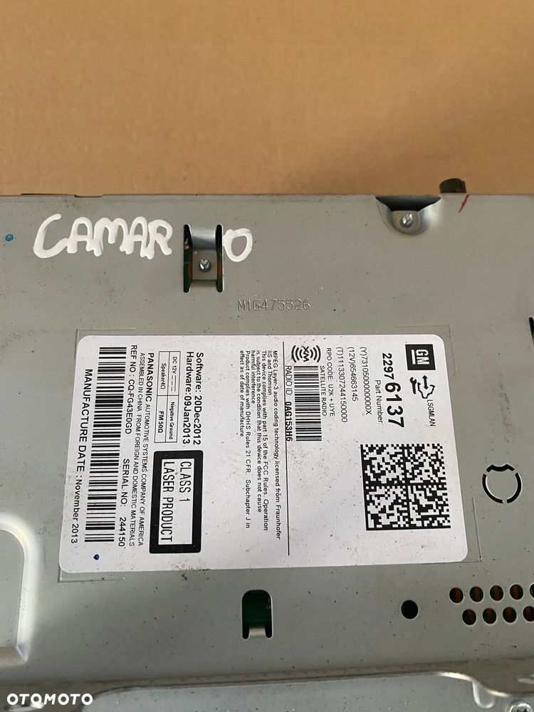RADIO NAWIGACJA CHEVROLET CAMARO - 2