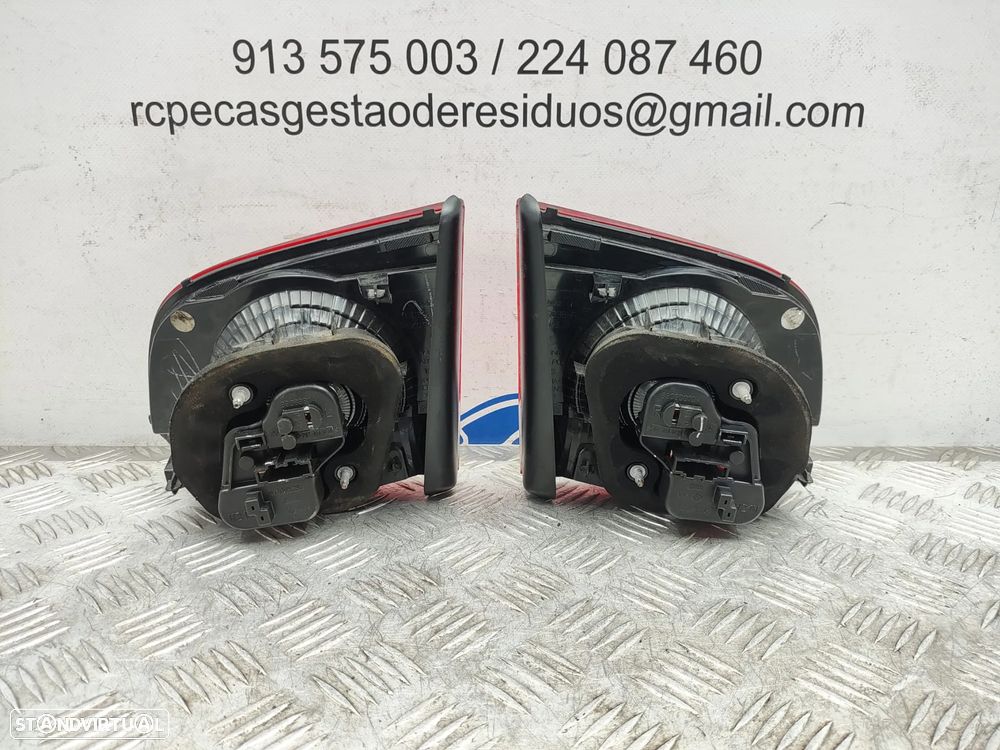 Farolins de mala direito esquerdo originais VW Volkswagen Golf 6 VI 5K Carro de 2008 a 2013 - 9