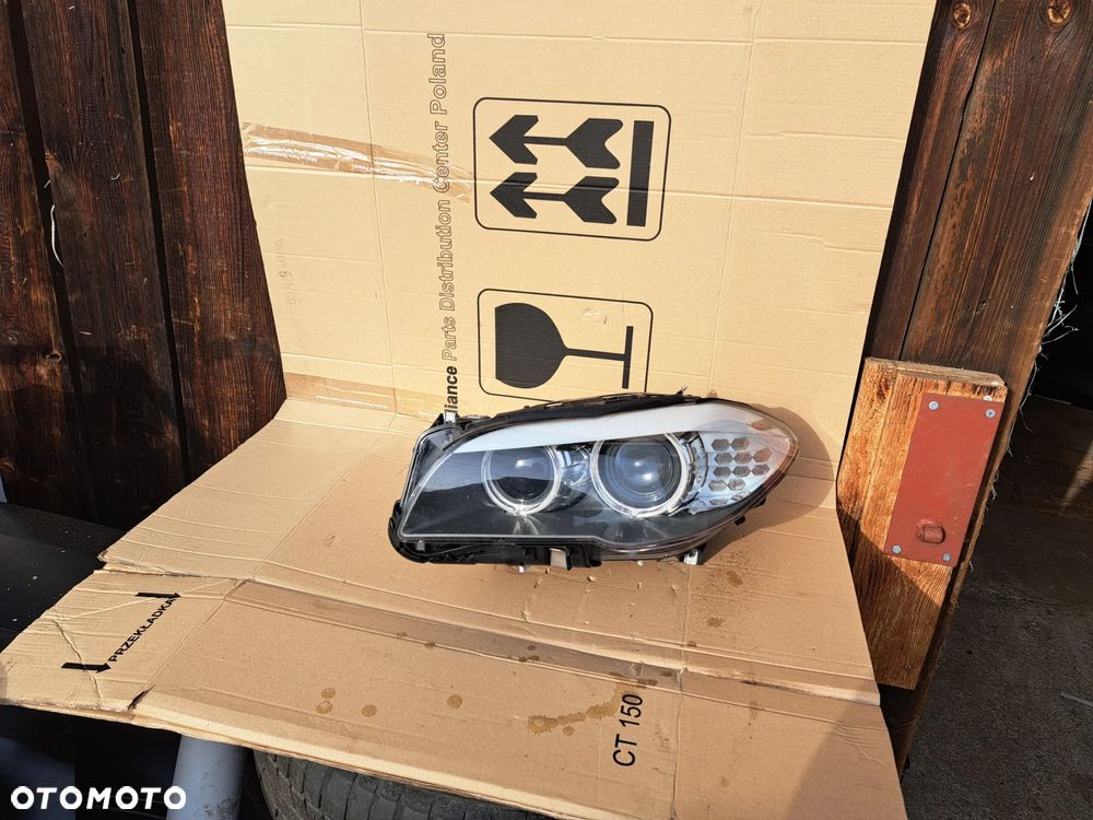 Lampa przednia lewa BMW 5 F10 F11 Xenon 7203245 2010-2013 Reflektor lewy przód przedni  BMW 5 F10 F11 Xenon 7203245 2010-2013 - 2