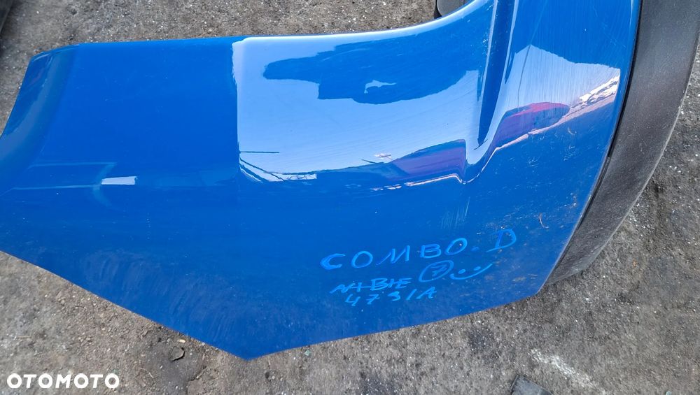 OPEL COMBO D 17r LIFT ZDERZAK TYŁ TYLNY KOMPLETNY - 4