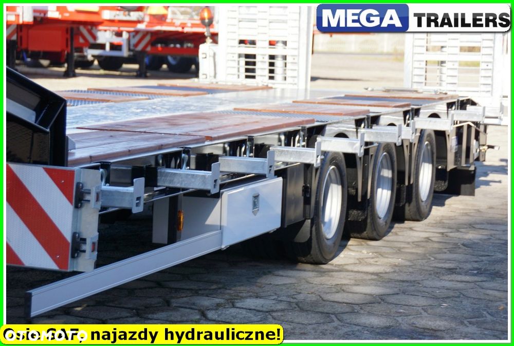 Mega Niska podłoga, DMC 54 T, oś skrętna, najazdy HYDRULICZNE 4,0 M !!! - 23